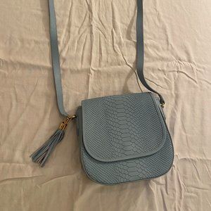 Gigi New York Saddlebag Croc Purse - BRAND NEW